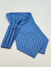 Blue Polka Dot Ascot