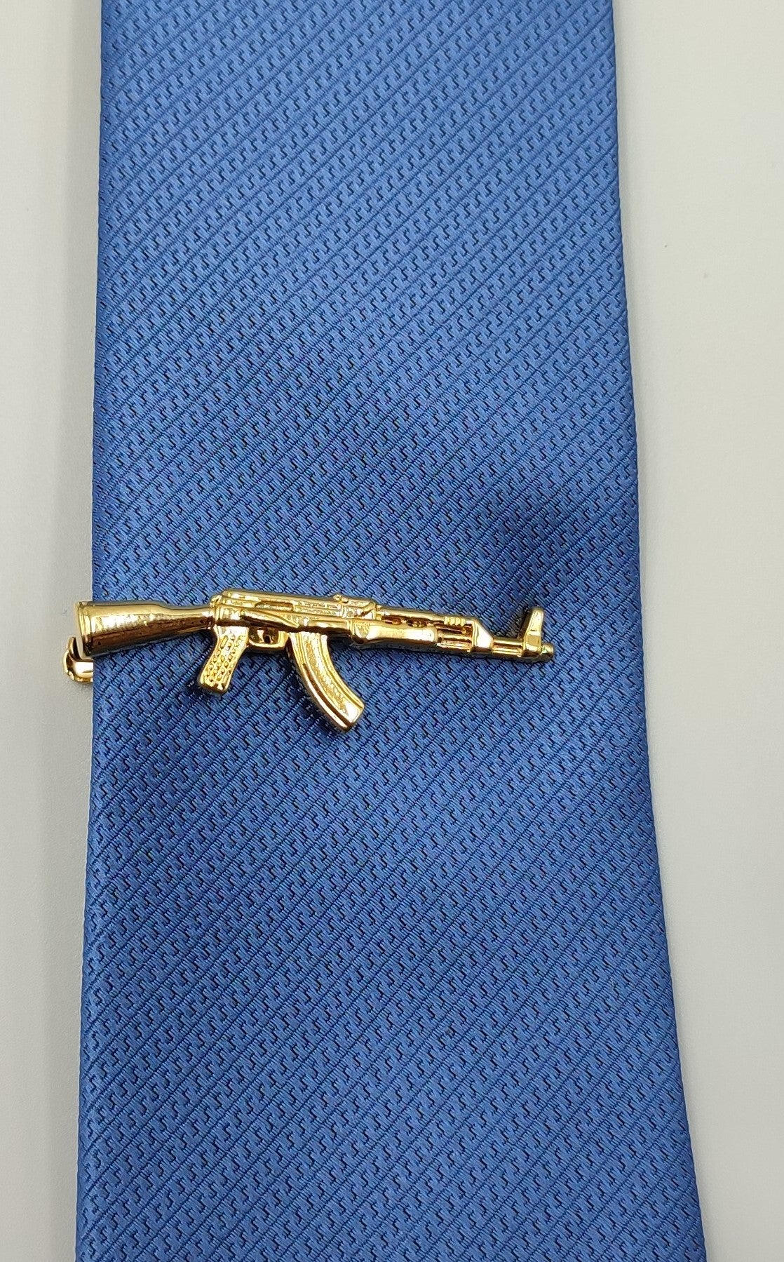 AK-47 Gold Tie Clip