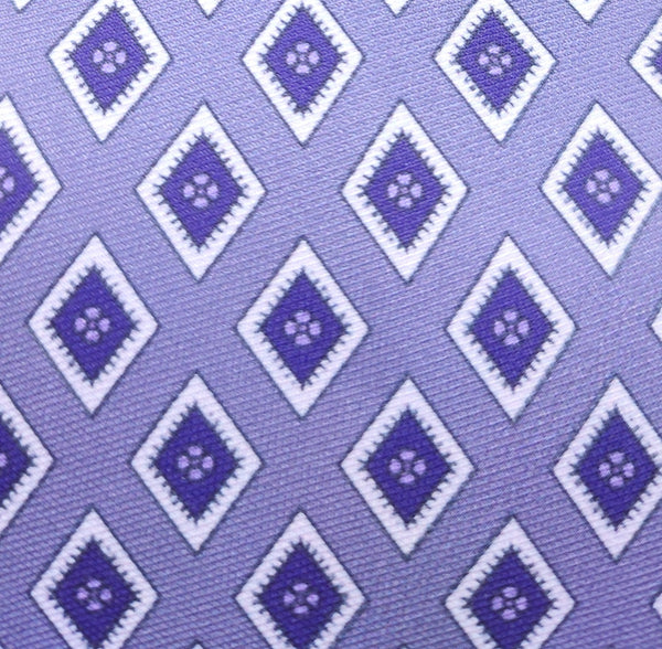 Blue Diamond Microfiber Necktie