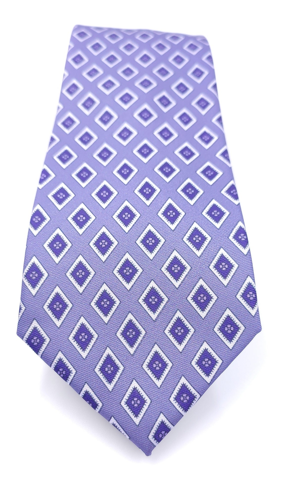 Blue Diamond Microfiber Necktie