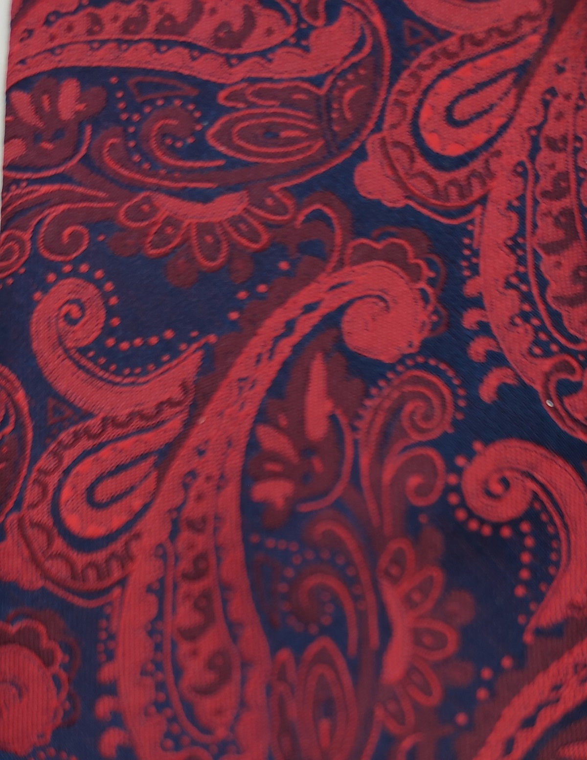 Necktie/Paisley Red