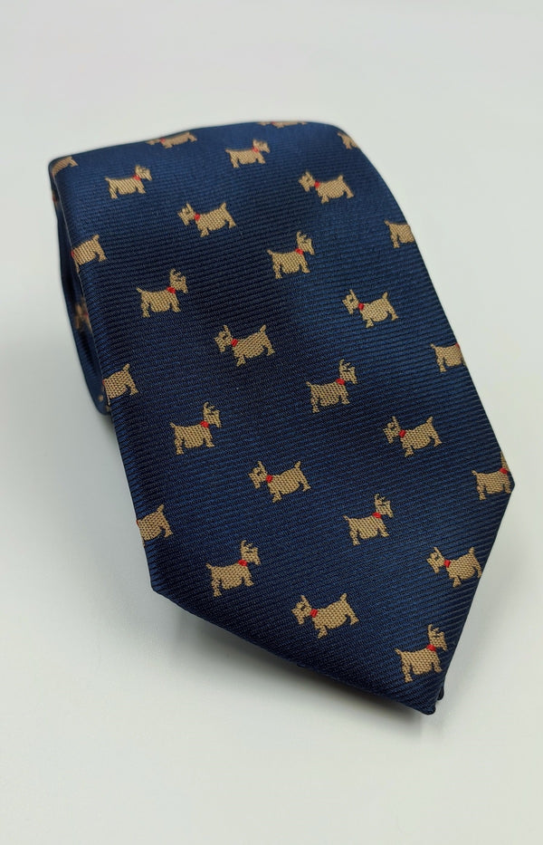 Necktie/Small Dogs Microfiber