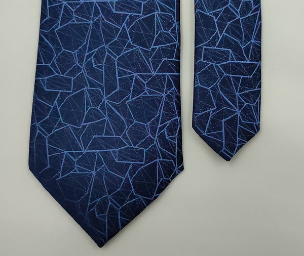 Plaid Blue Necktie