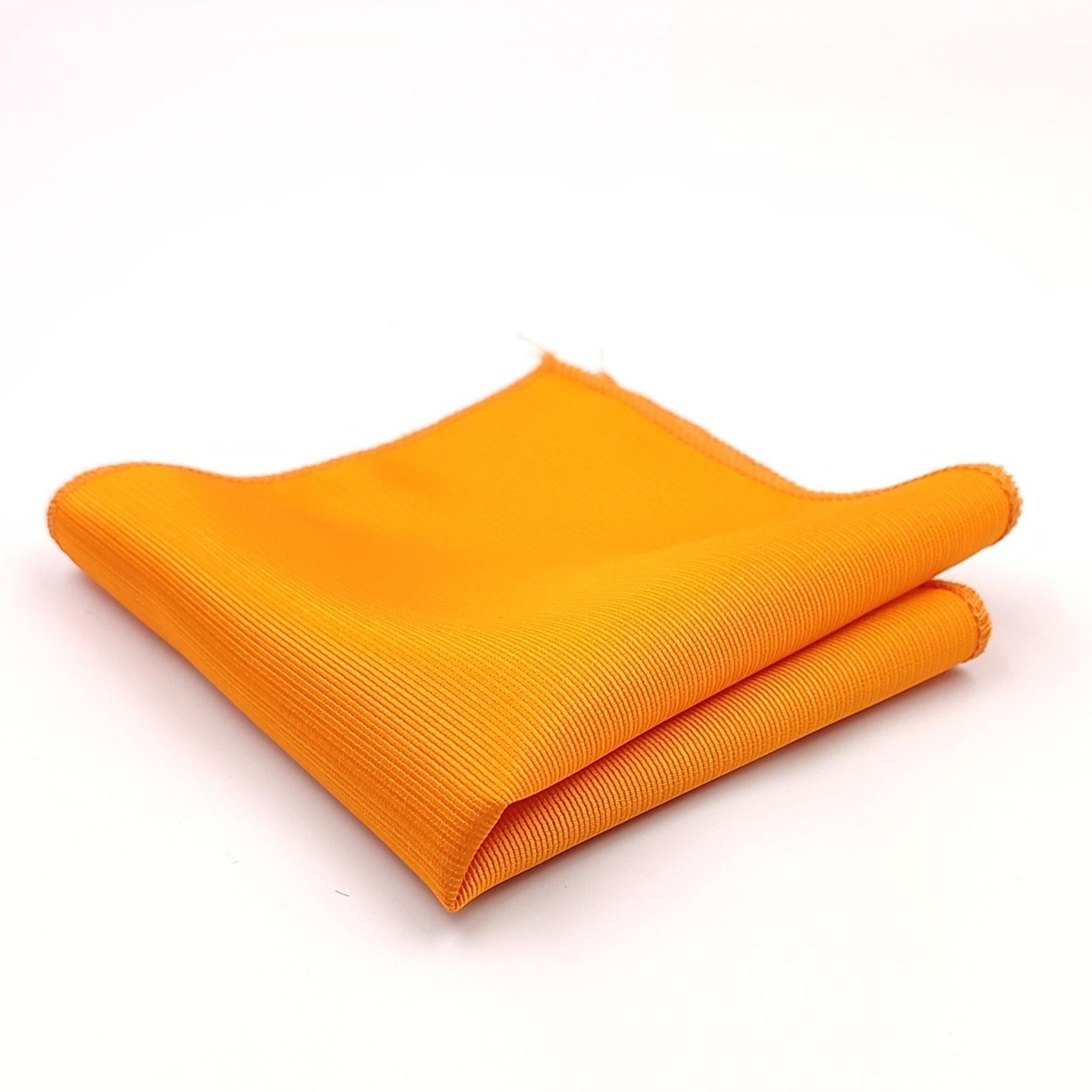 Orange Microfiber Pocket Square