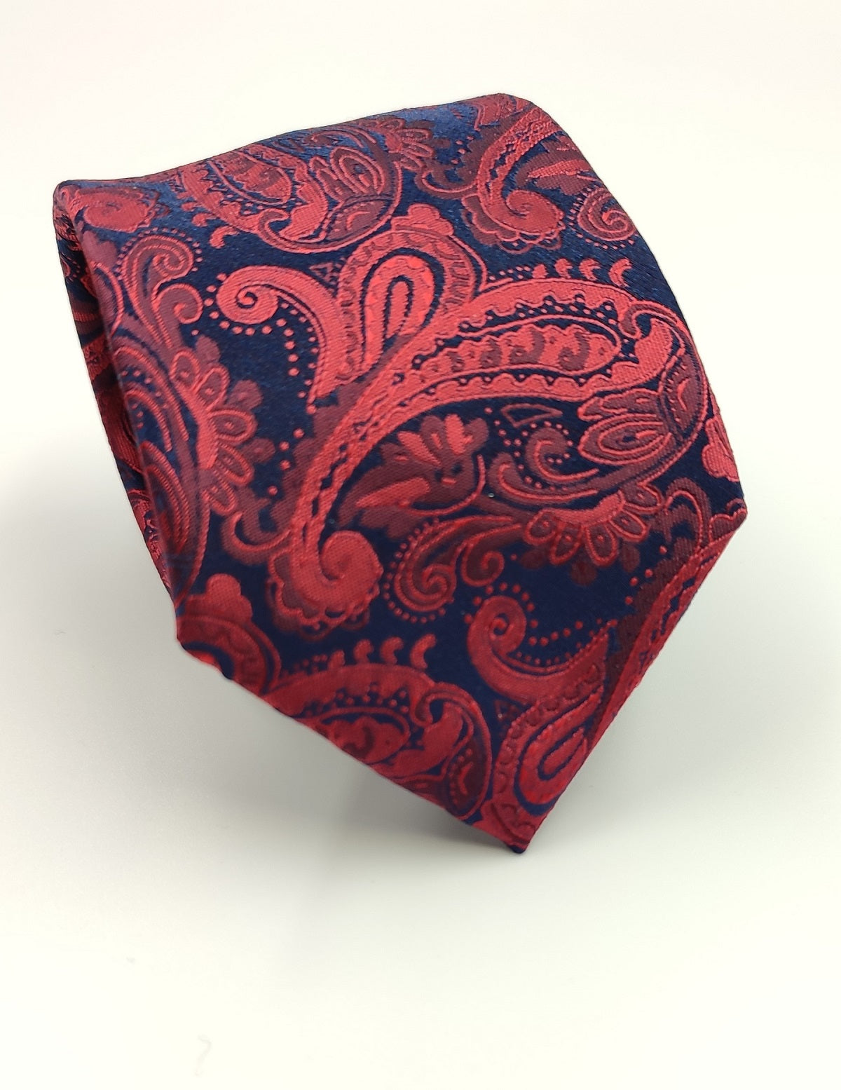 Necktie/Paisley Red