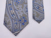 Blue Paisley Necktie