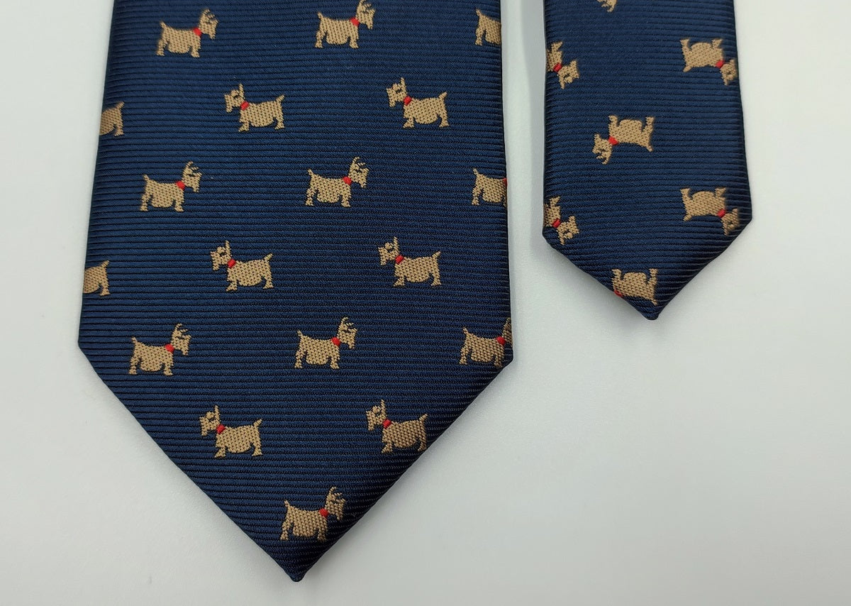 Necktie/Small Dogs Microfiber
