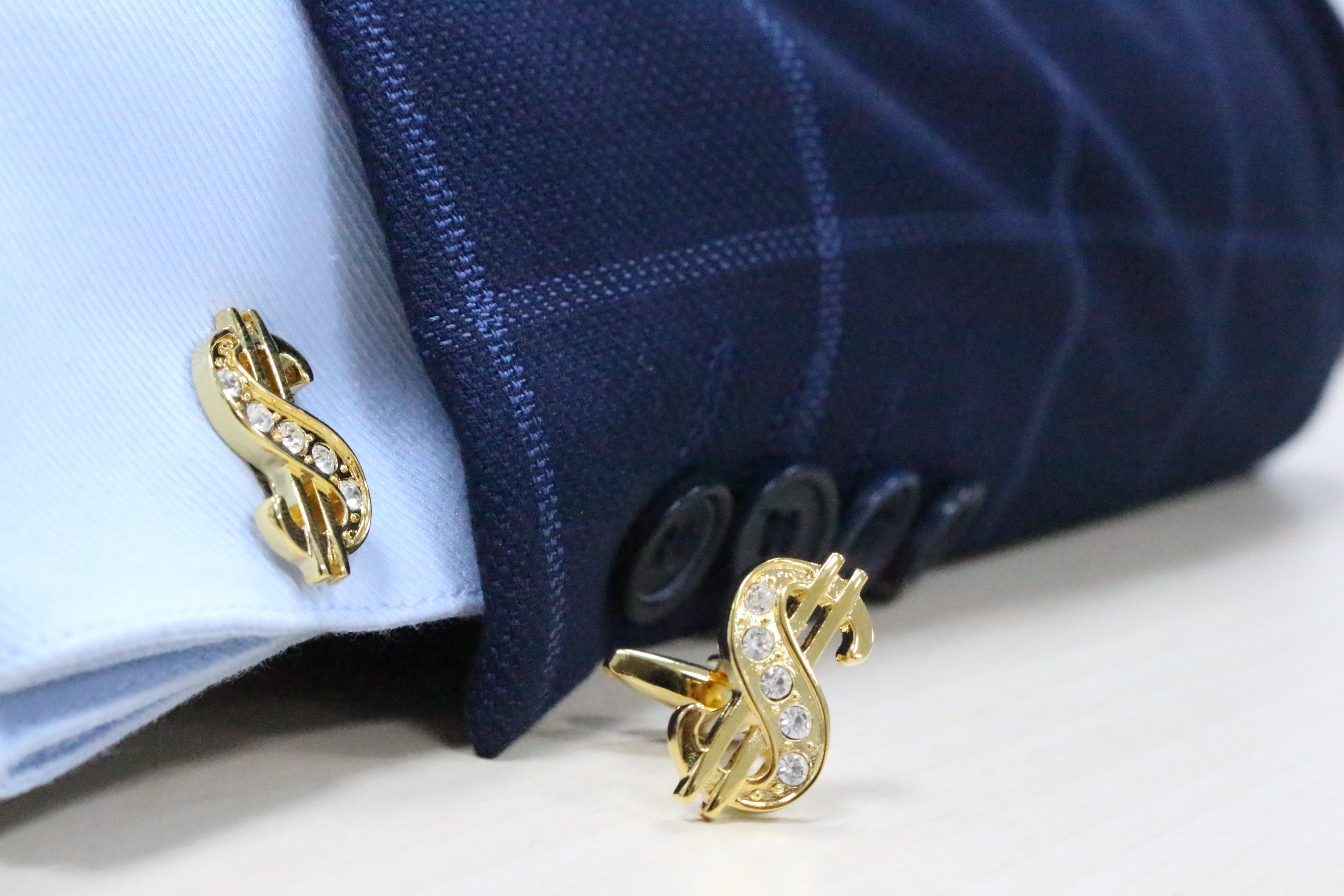 Dollar Sign Cufflinks