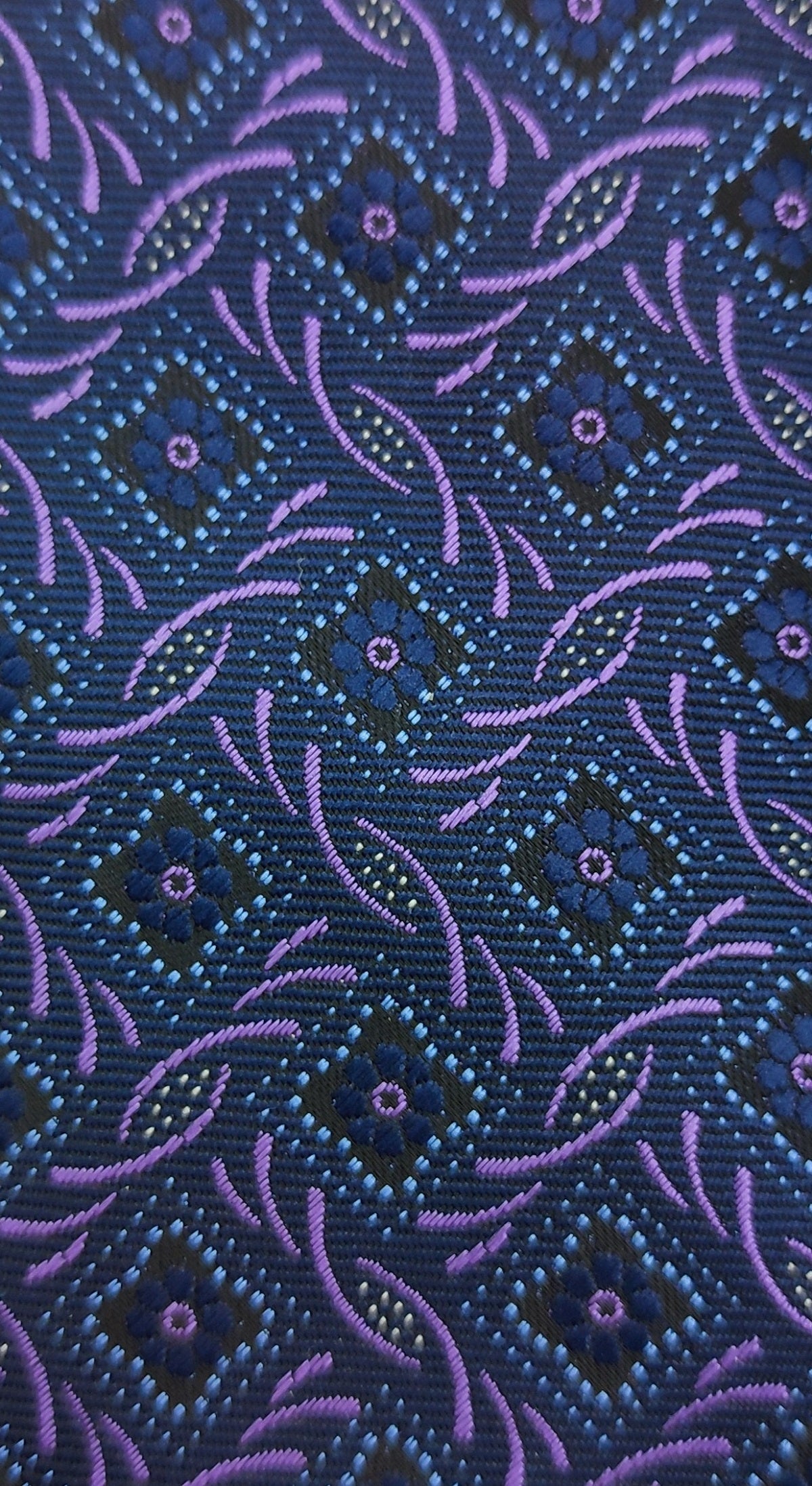 Necktie Blue& Purple
