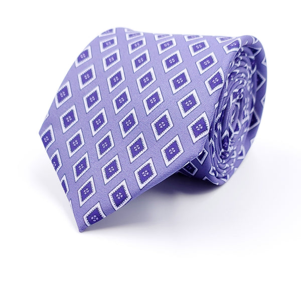 Blue Diamond Microfiber Necktie