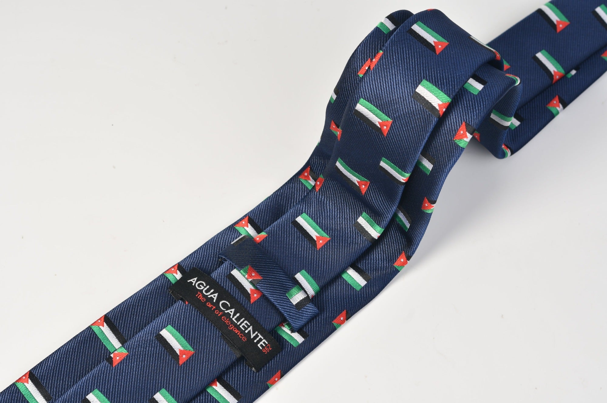 Microfiber Jordan Flag Crown Necktie