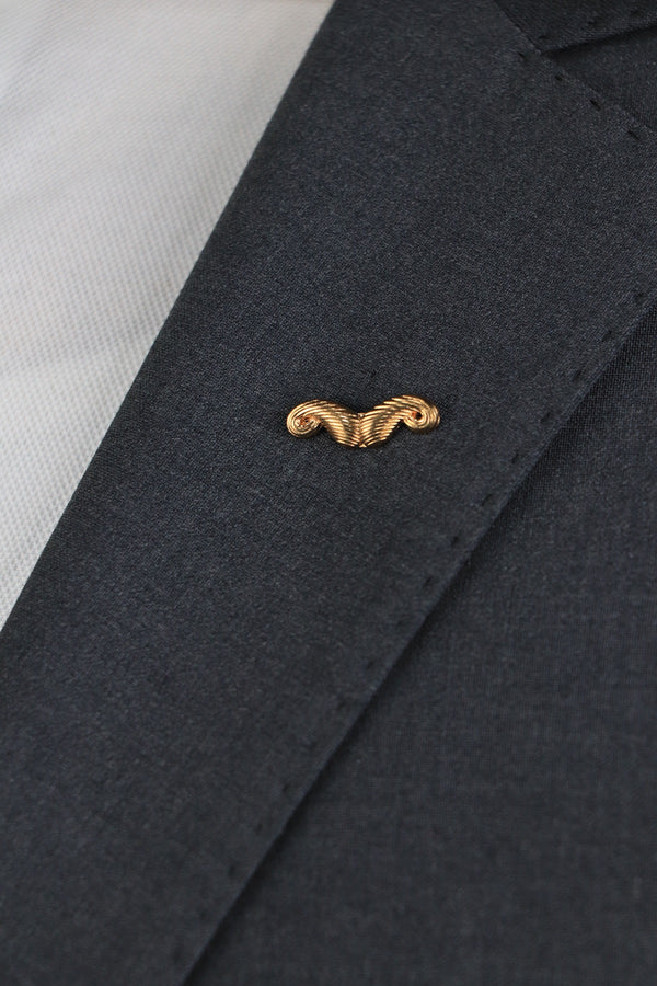 Small Moustache Brooch