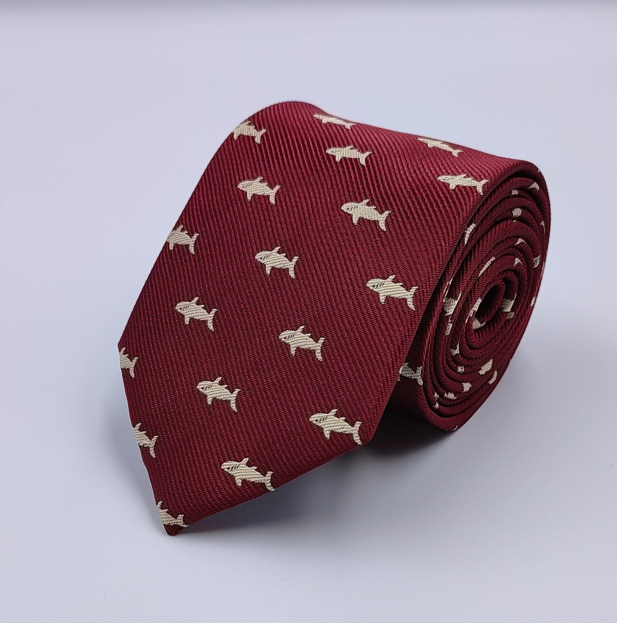 Necktie/Sharks Red